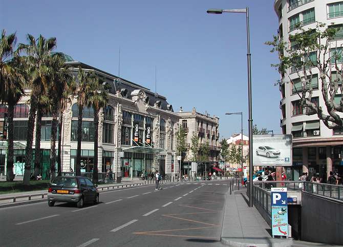 La place de Catalogne  Perpignan