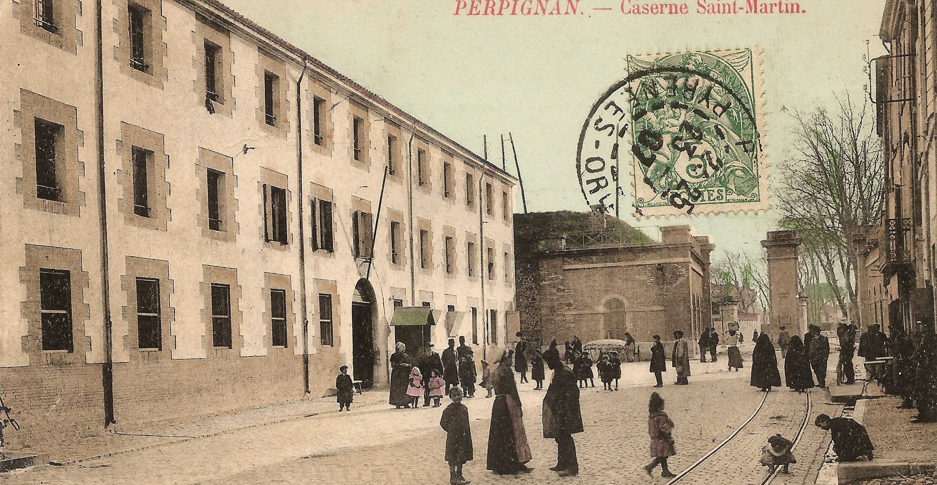 La caserne Saint-Martin  Perpignan
